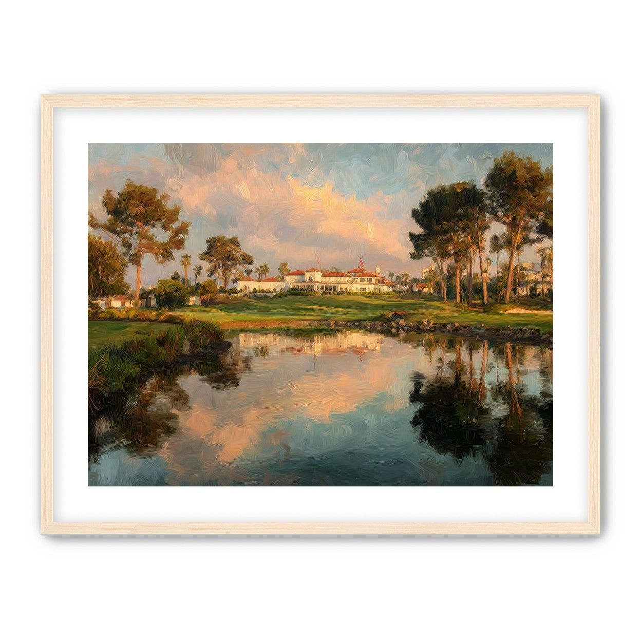 Afternoon Light on the Clubhouse
