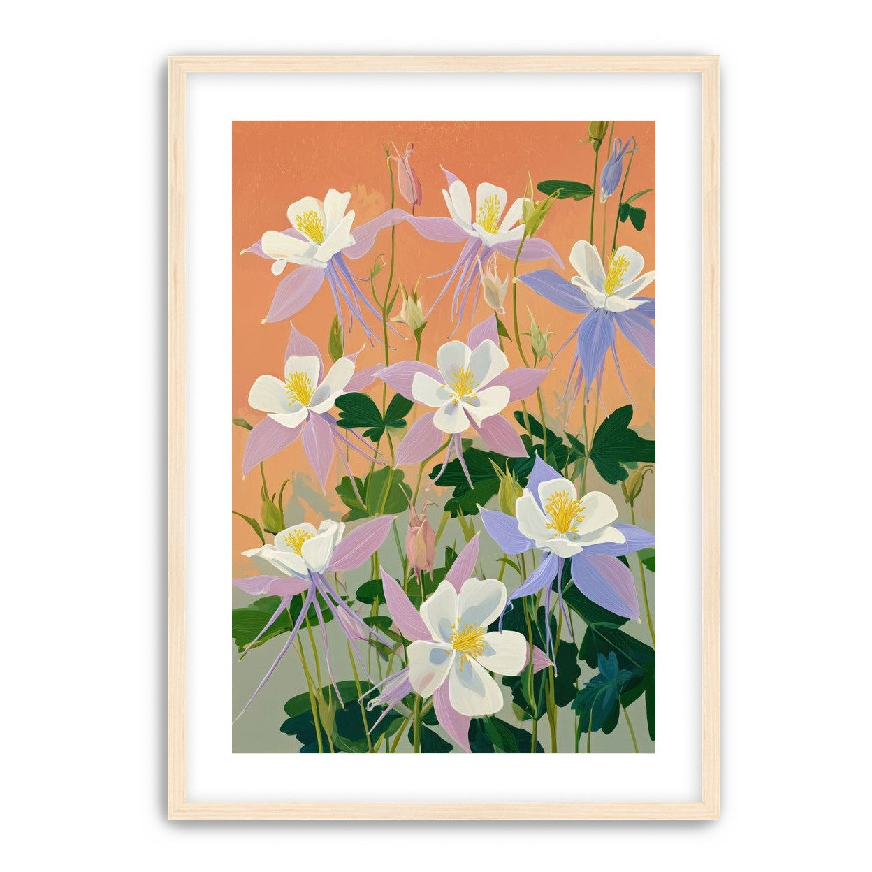Columbines in Bloom