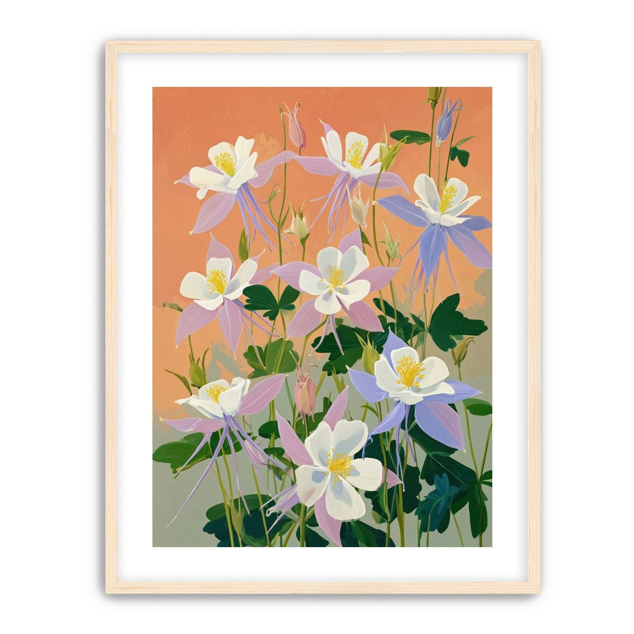 Columbines in Bloom