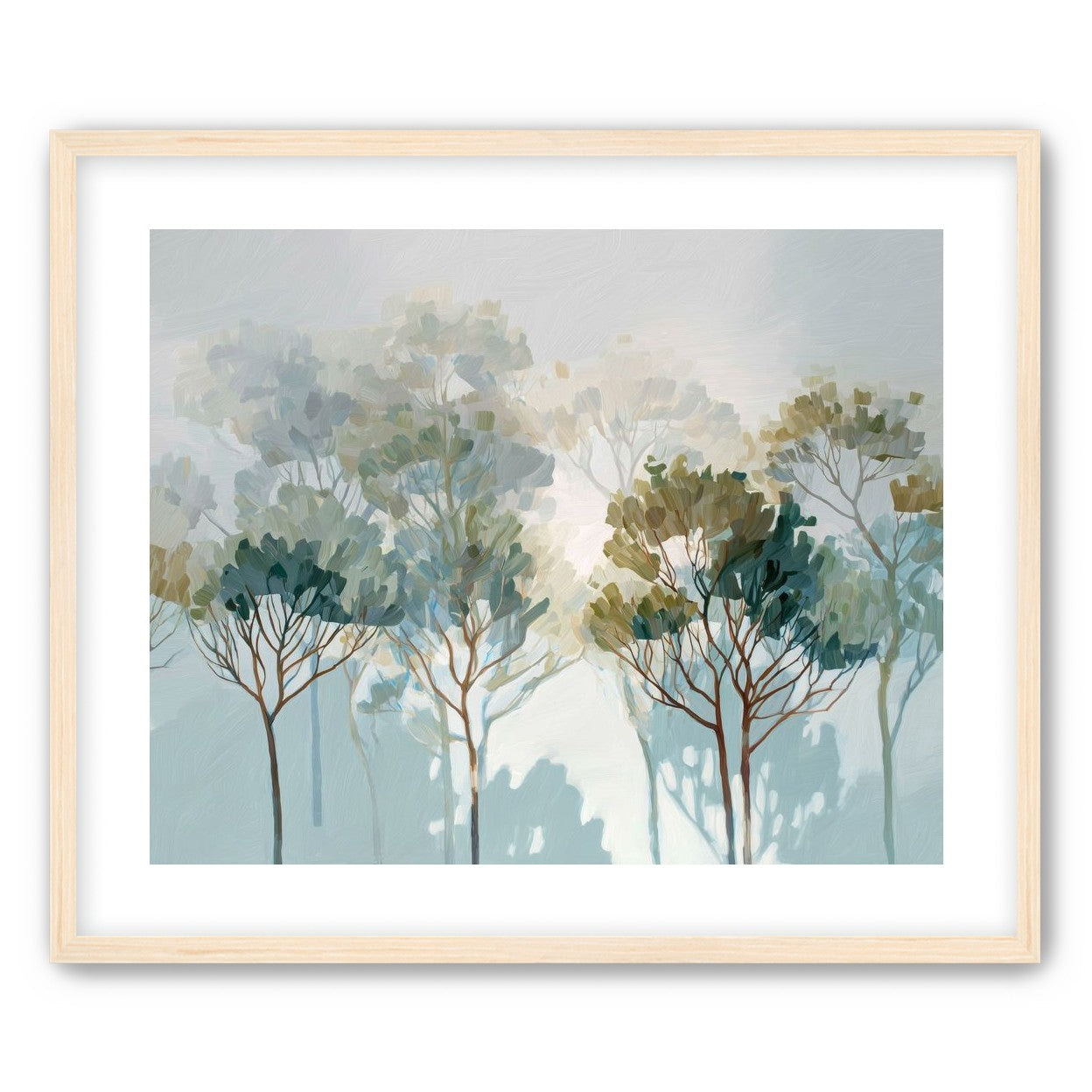Multiple Trees in Gentle Light