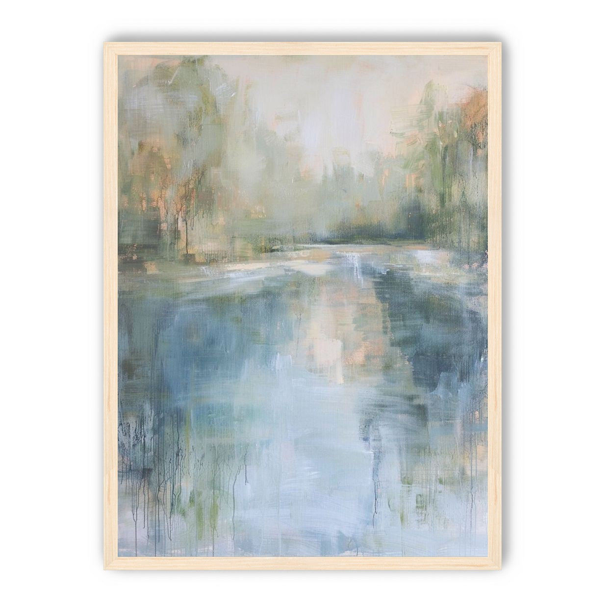 Mist over the river bend