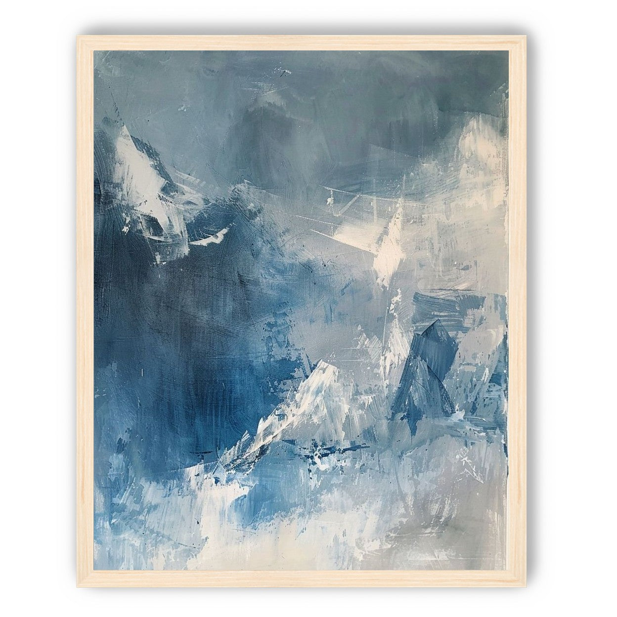 Blue gray pressure field