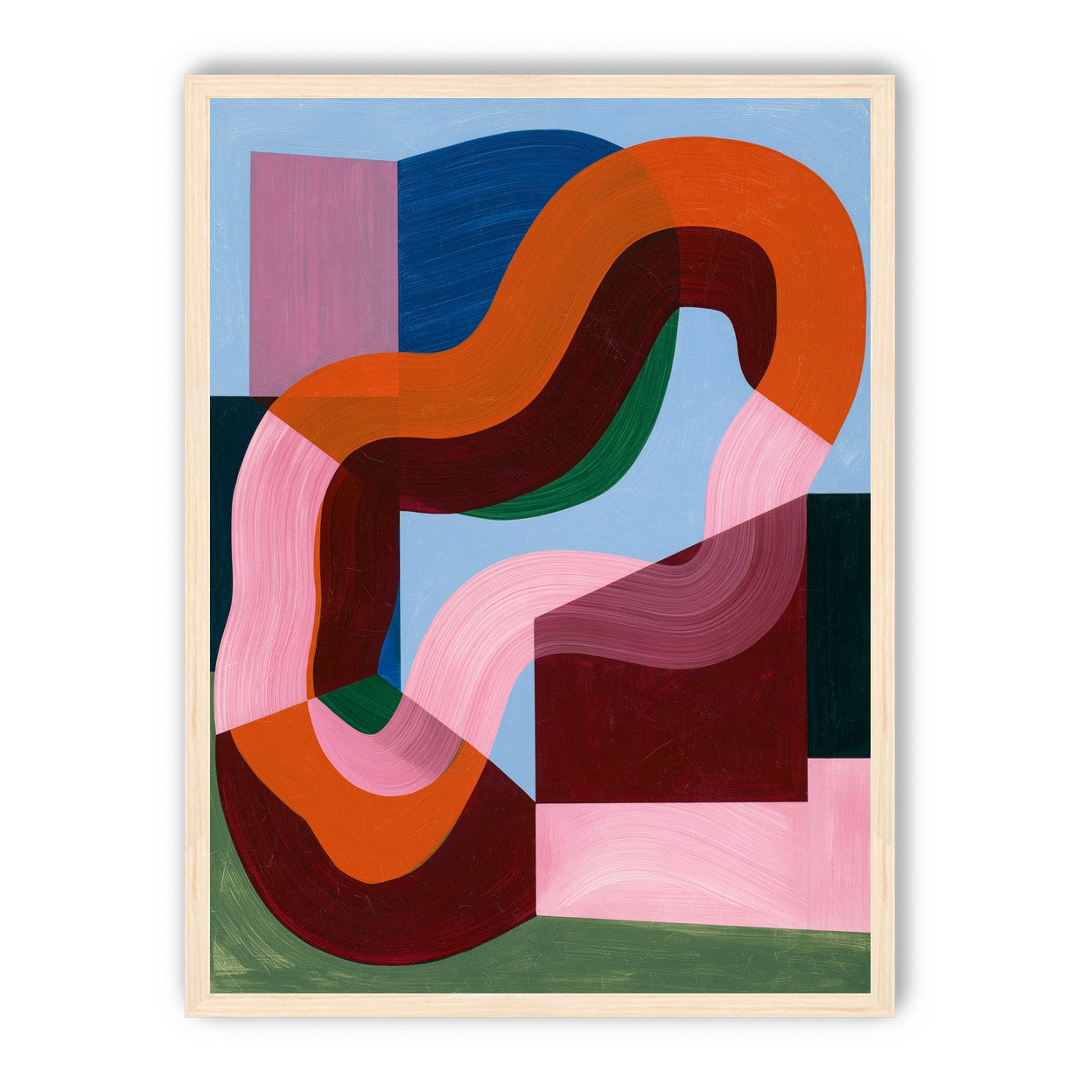 Pressure in the painted loop