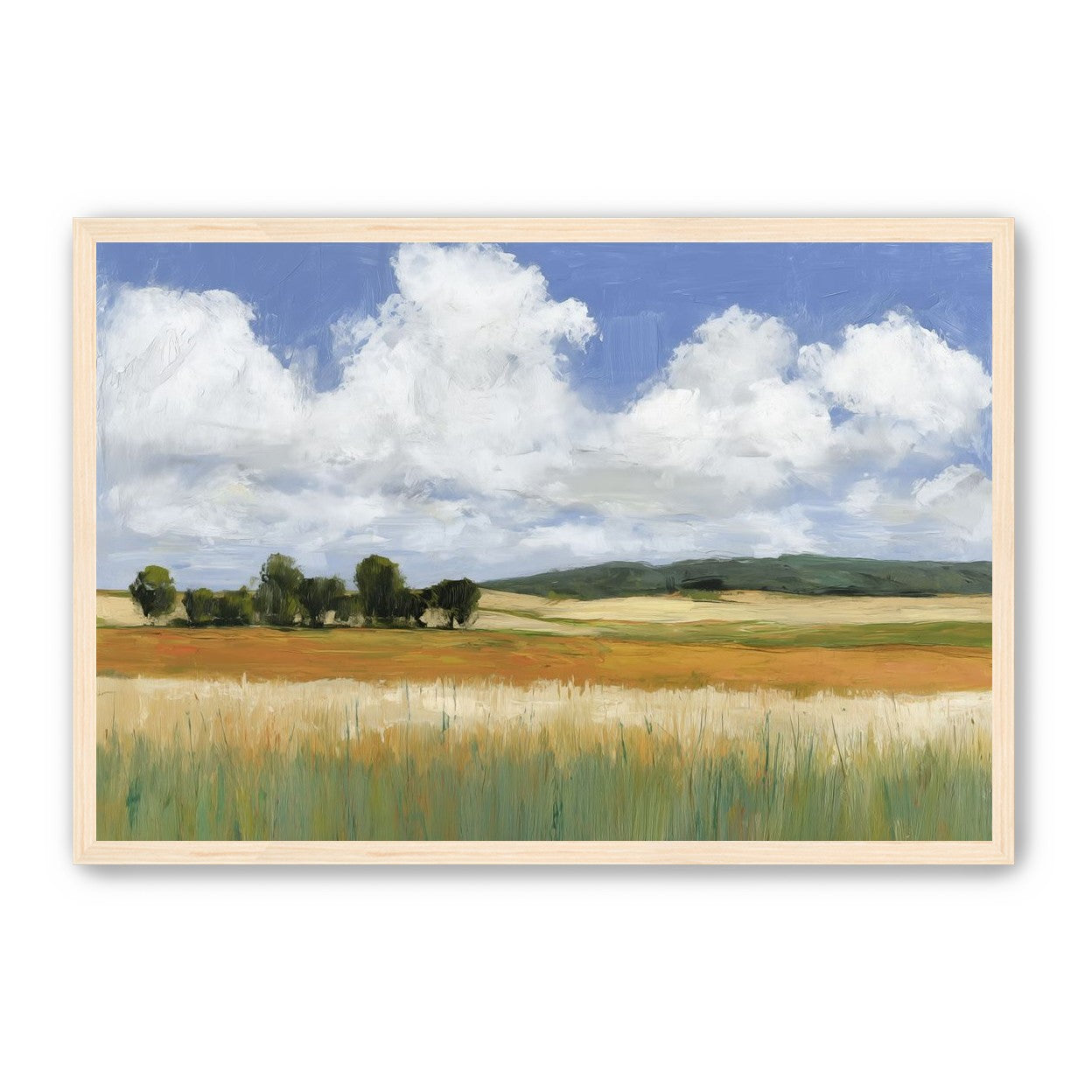 Meadow Under Clouds