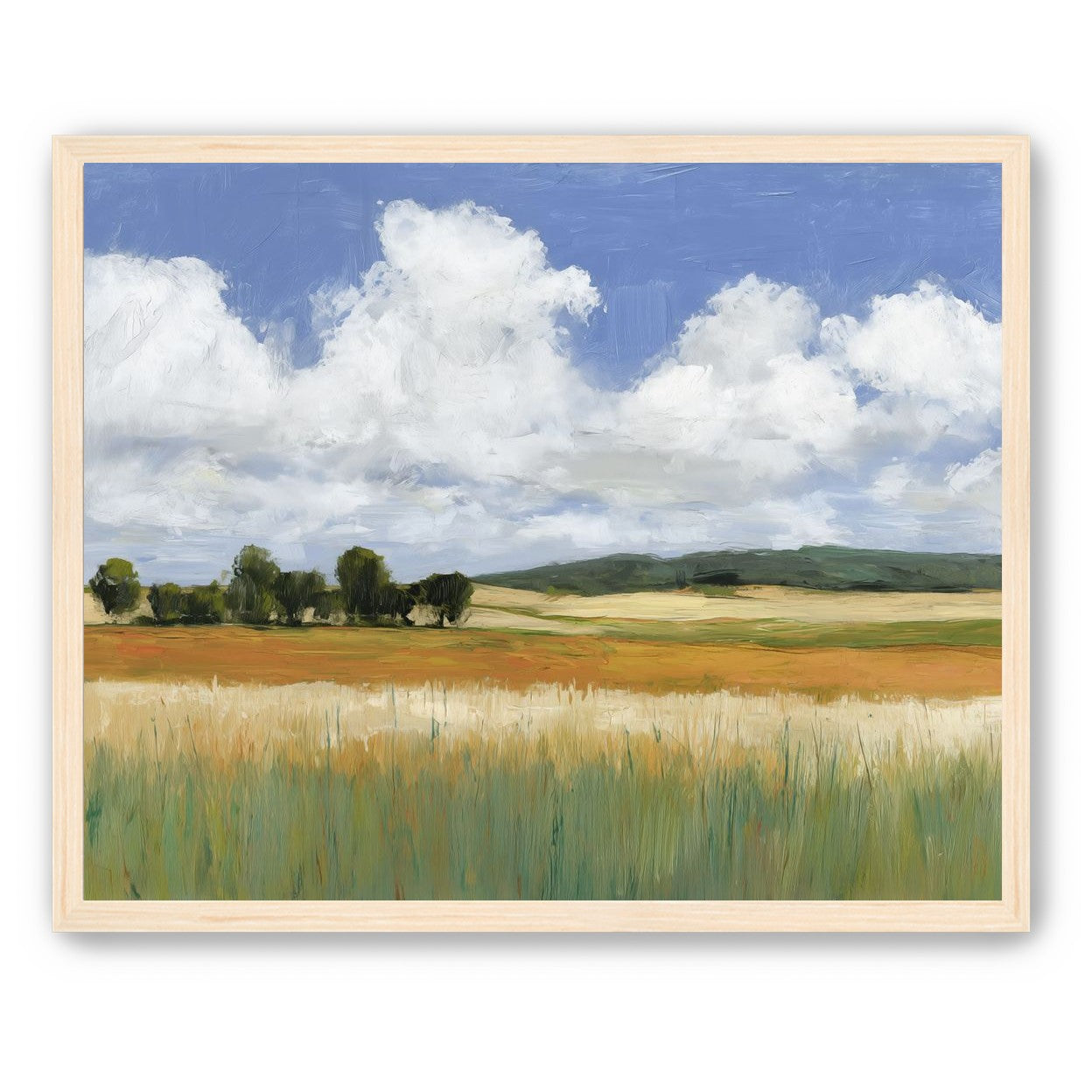 Meadow Under Clouds