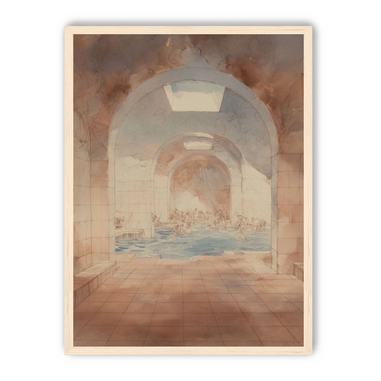 Steam under the arches