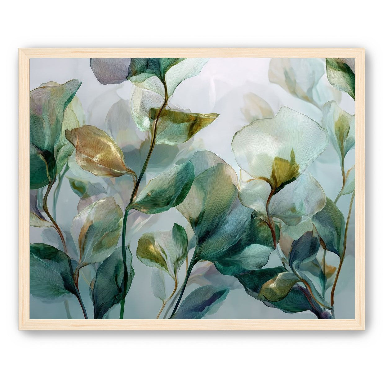 Translucent Leaf Forms