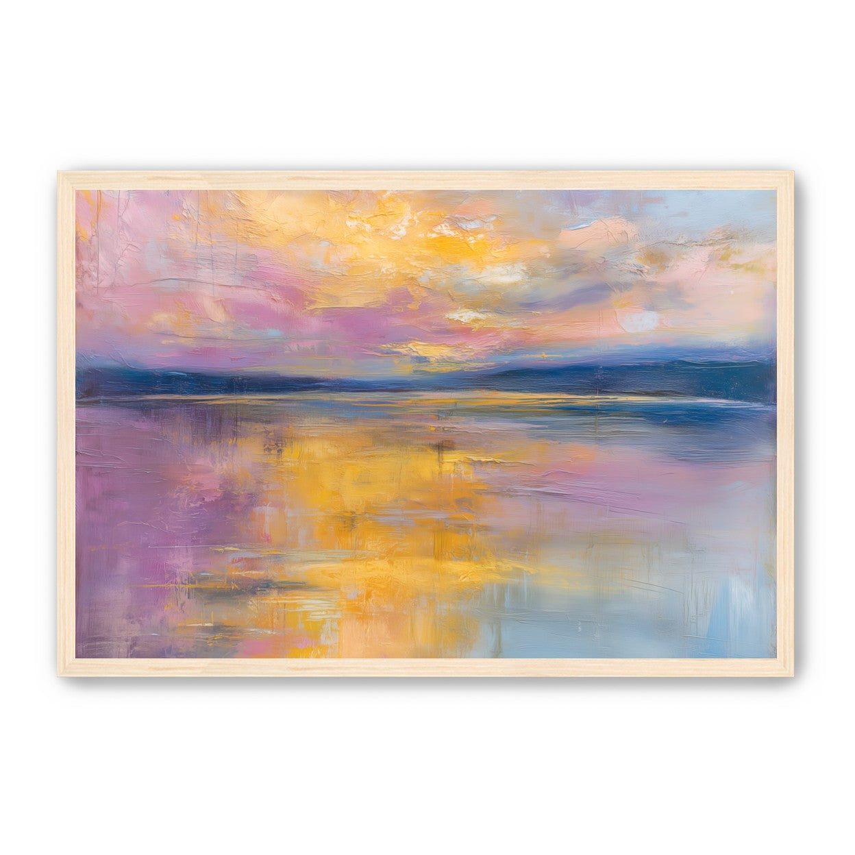 Lavendar Lakescape