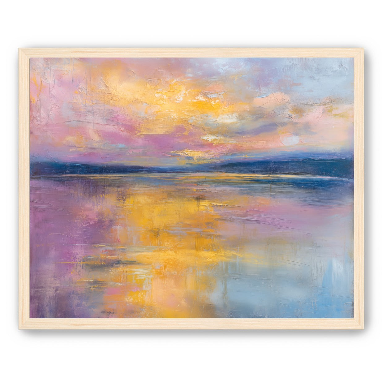 Lavendar Lakescape