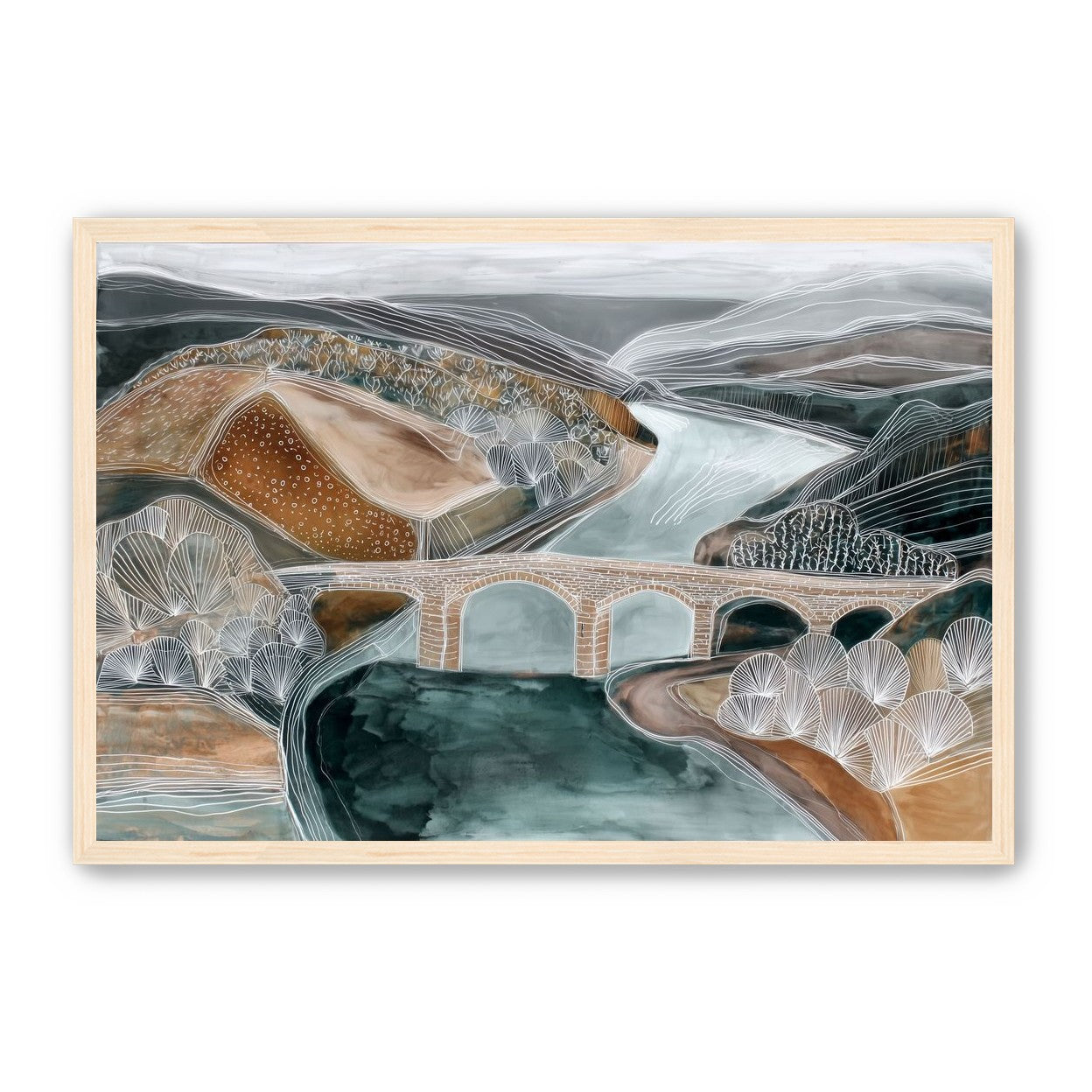 Three-Arch Stone Bridge