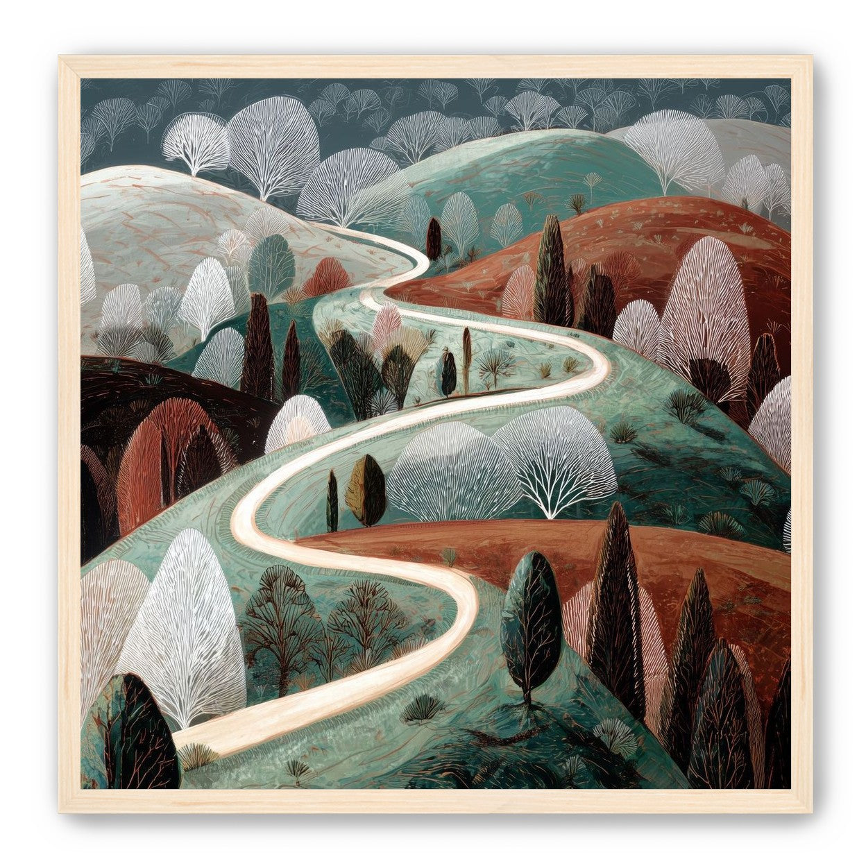 Trail Through the Hills