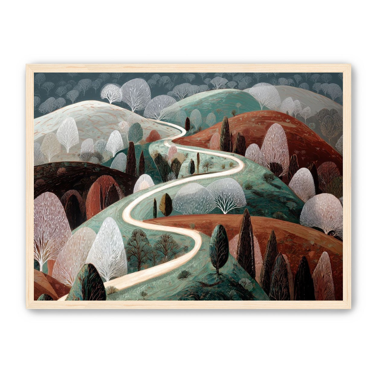Trail Through the Hills