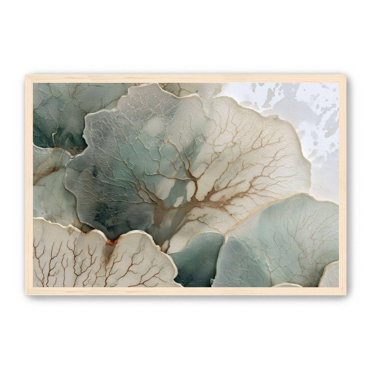 Translucent Leaves with Fine Veins