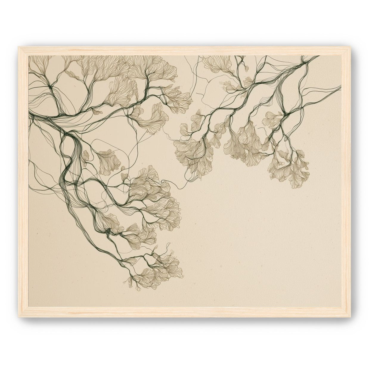 Trees Reduced to Line