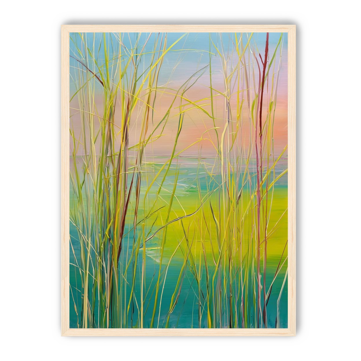 Reeds at Low Tide