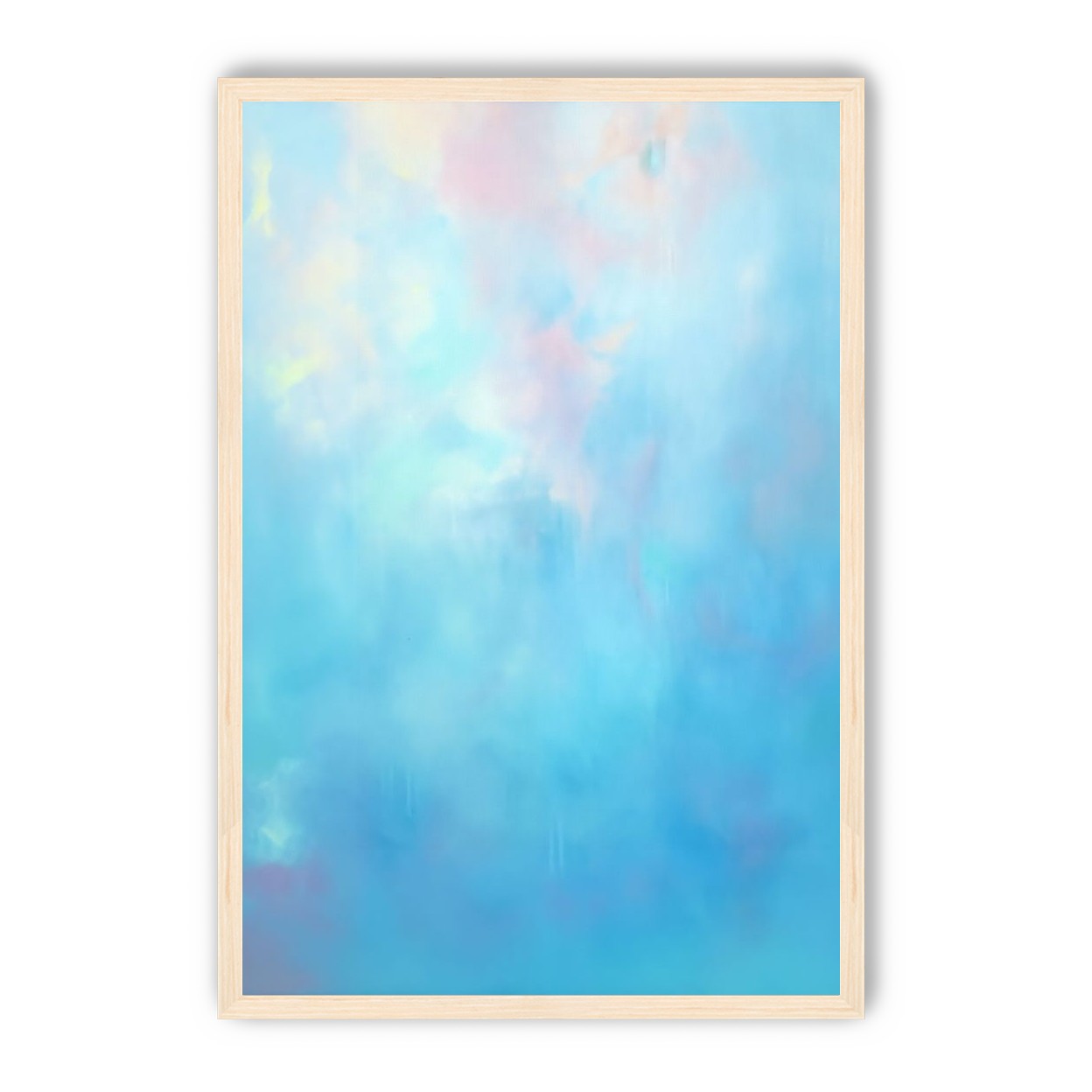 Shifts in Cerulean, Aqua, Golden Accents