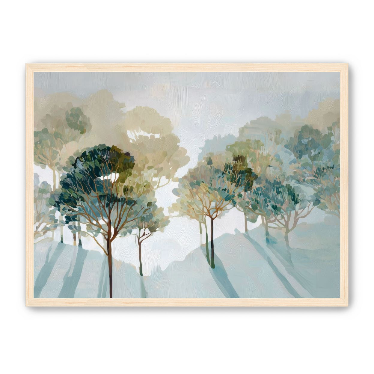 Light Filled Tree Line