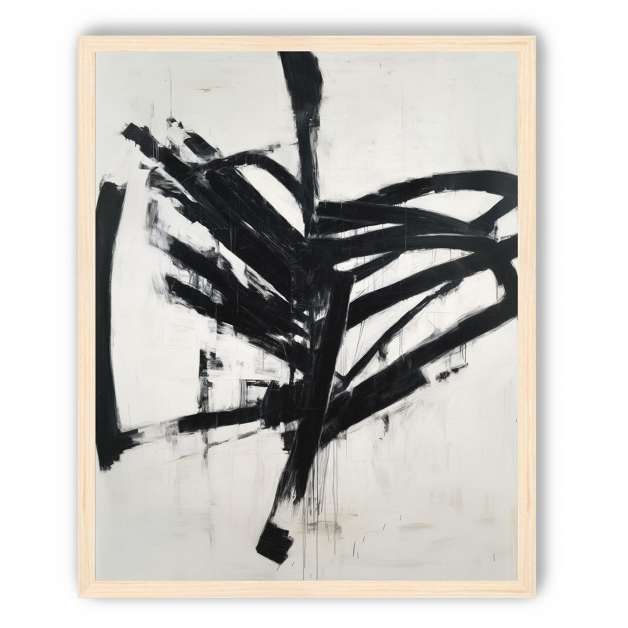 Black strokes under strain