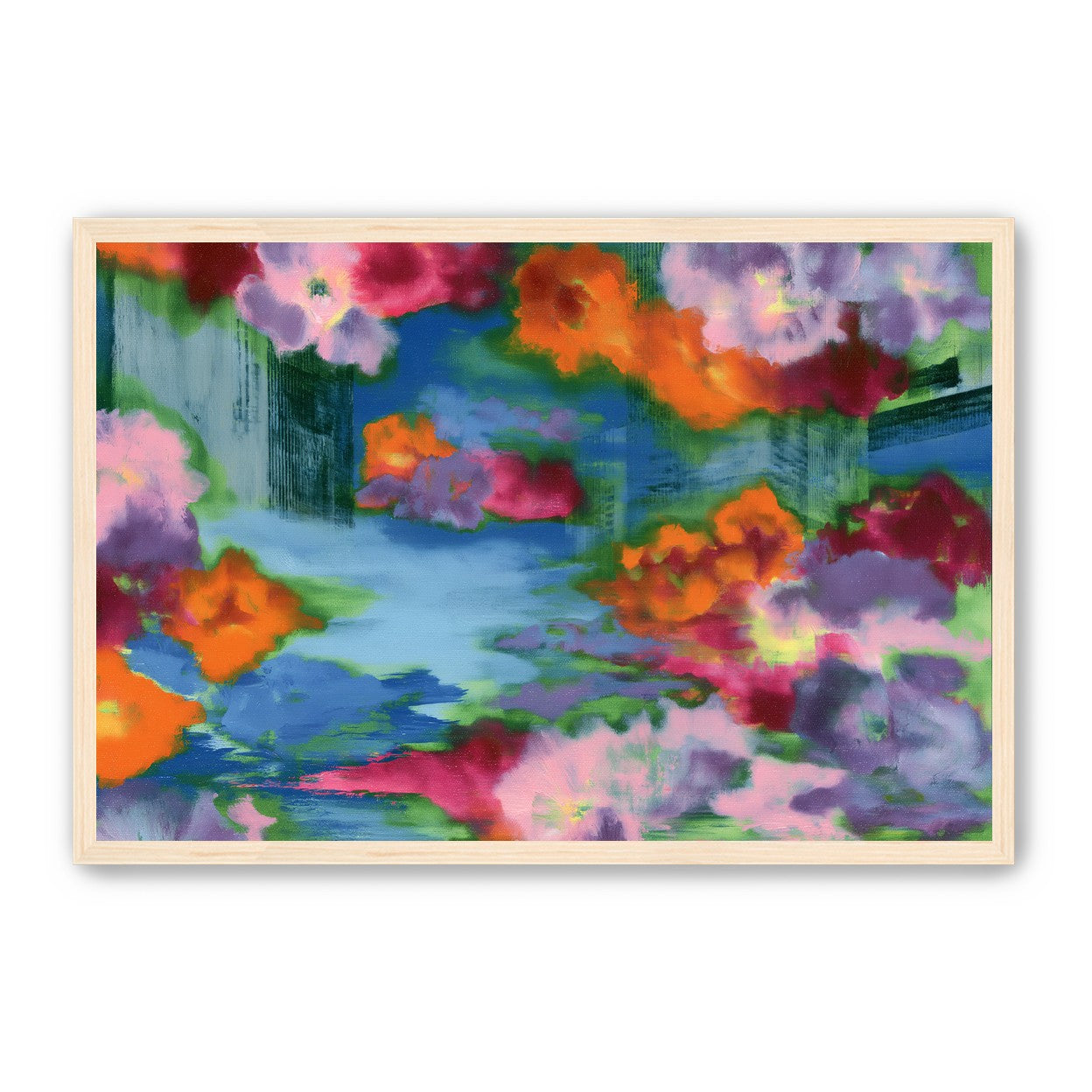 Bridges in the flower haze