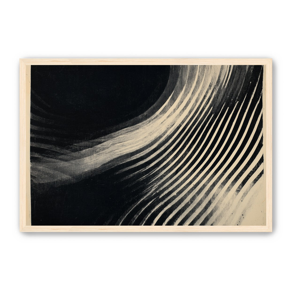 Where the dark gives way