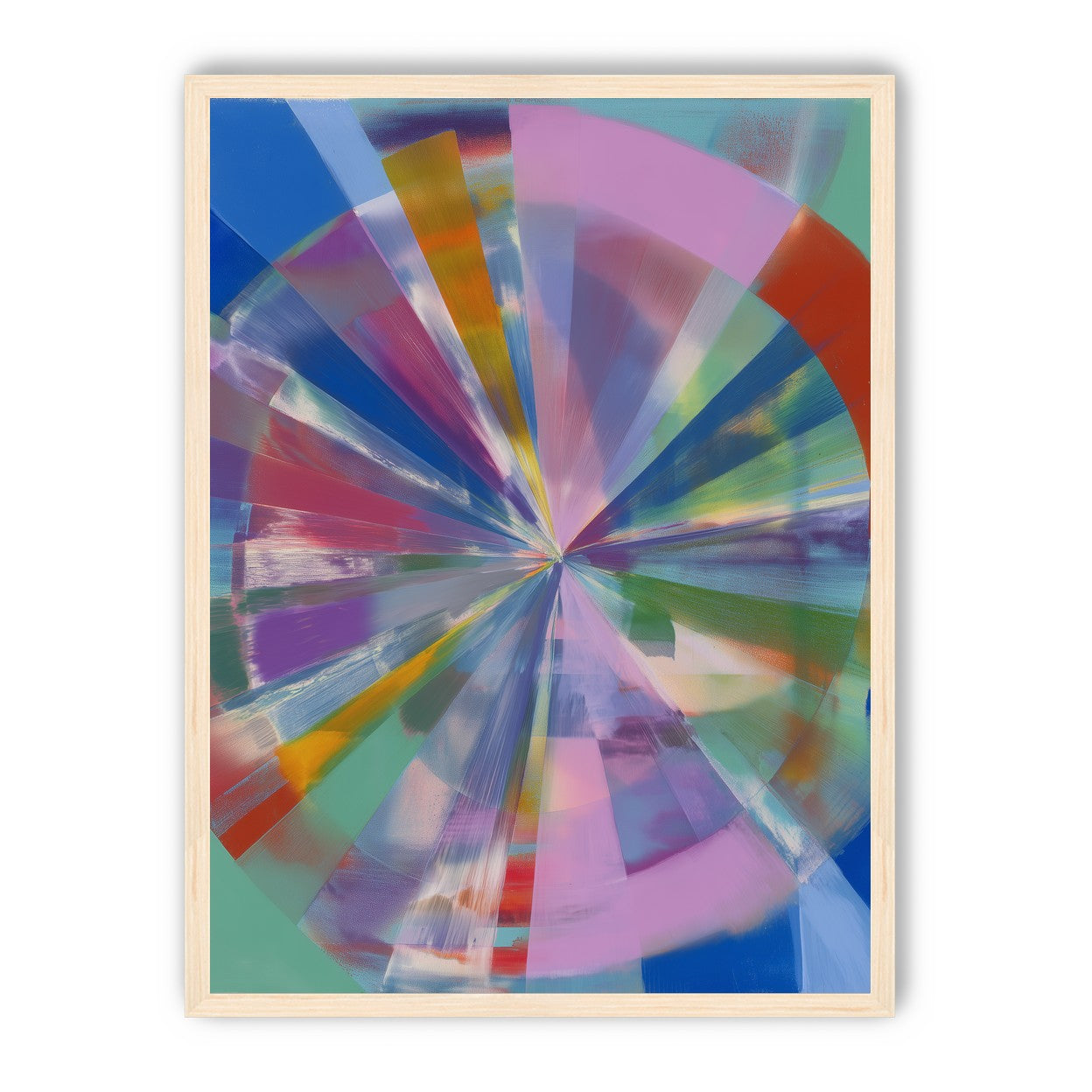 Color pressure at the center