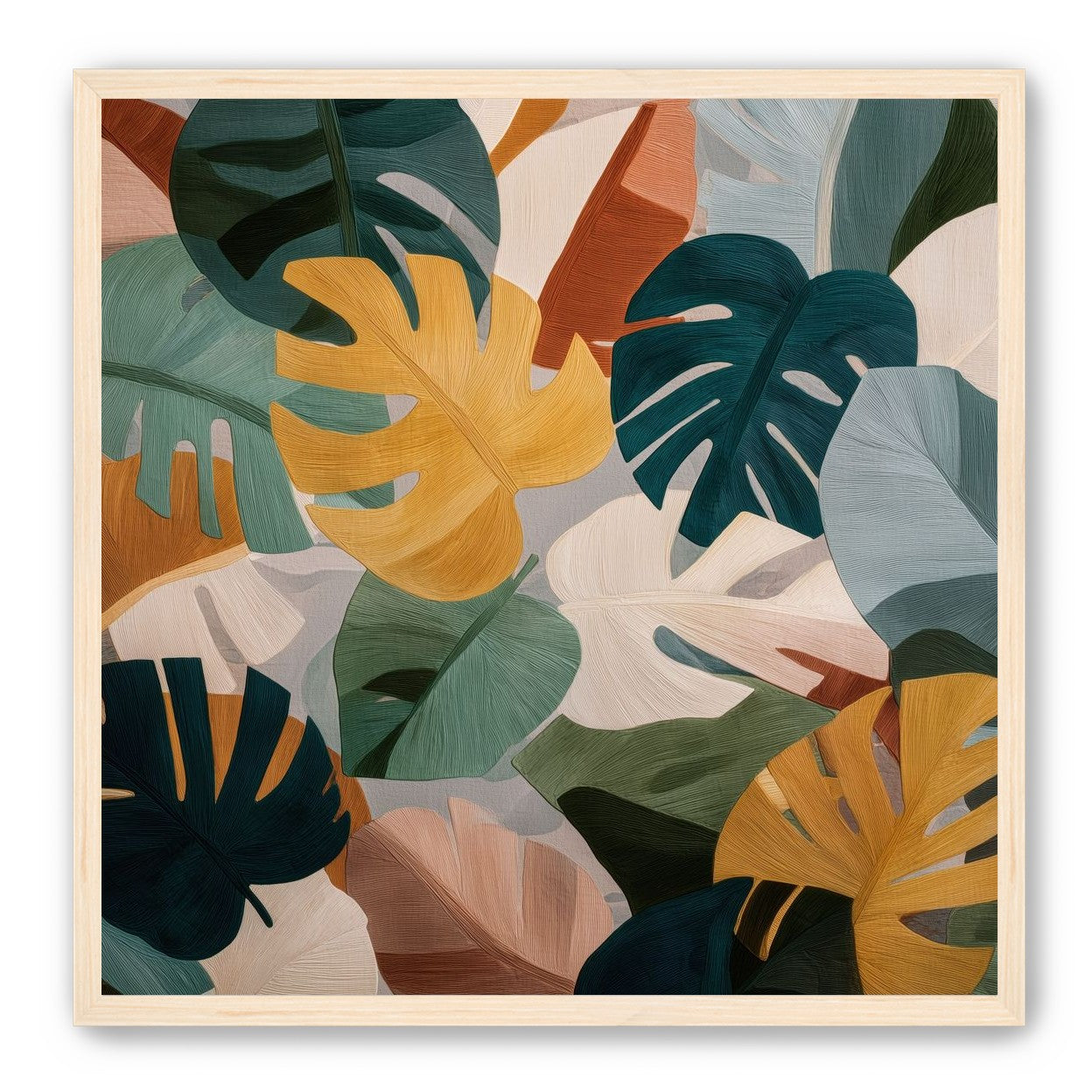 Piles of Palm Fronds