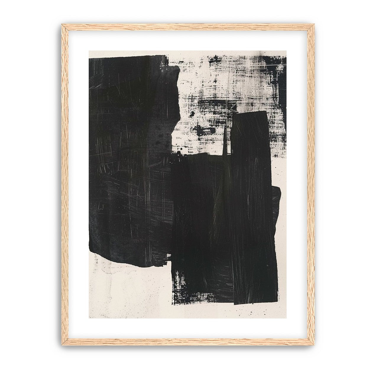 Black mass against the grain