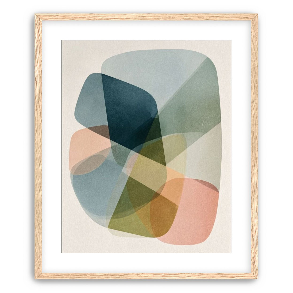 Layered translucent blocks