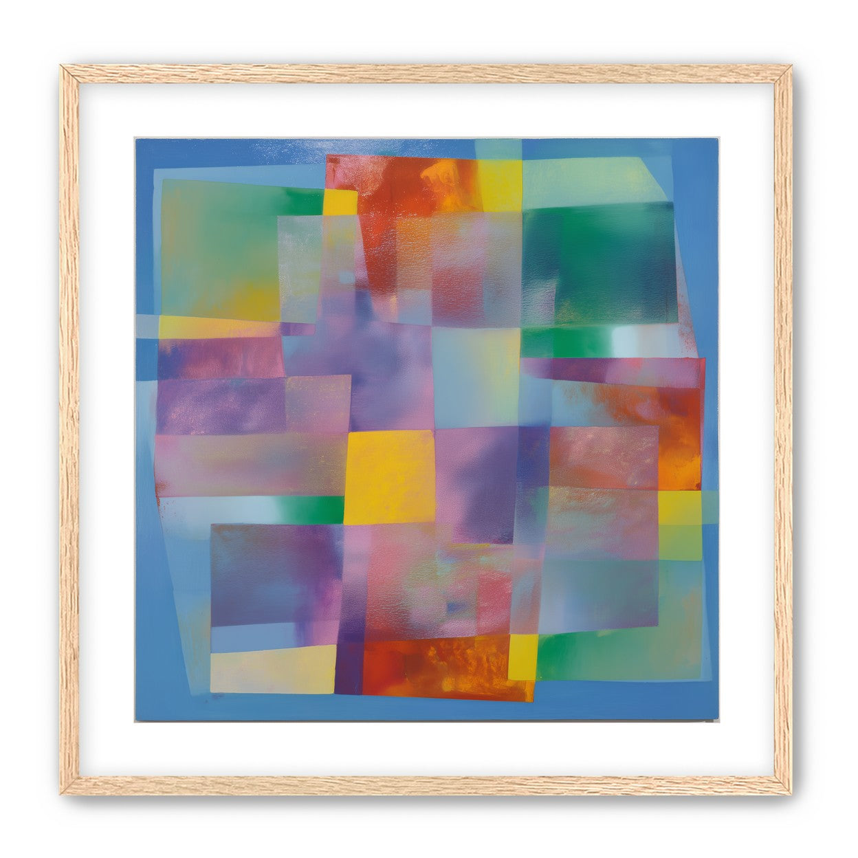 Blue border and drifting blocks