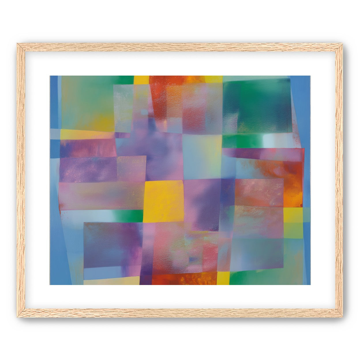 Blue border and drifting blocks
