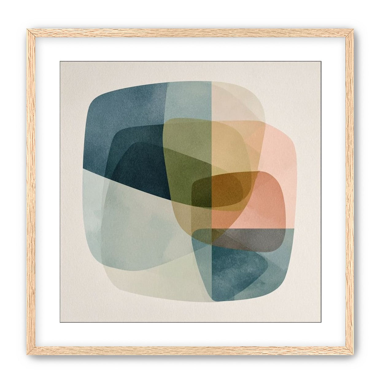 Muted layers within soft corners