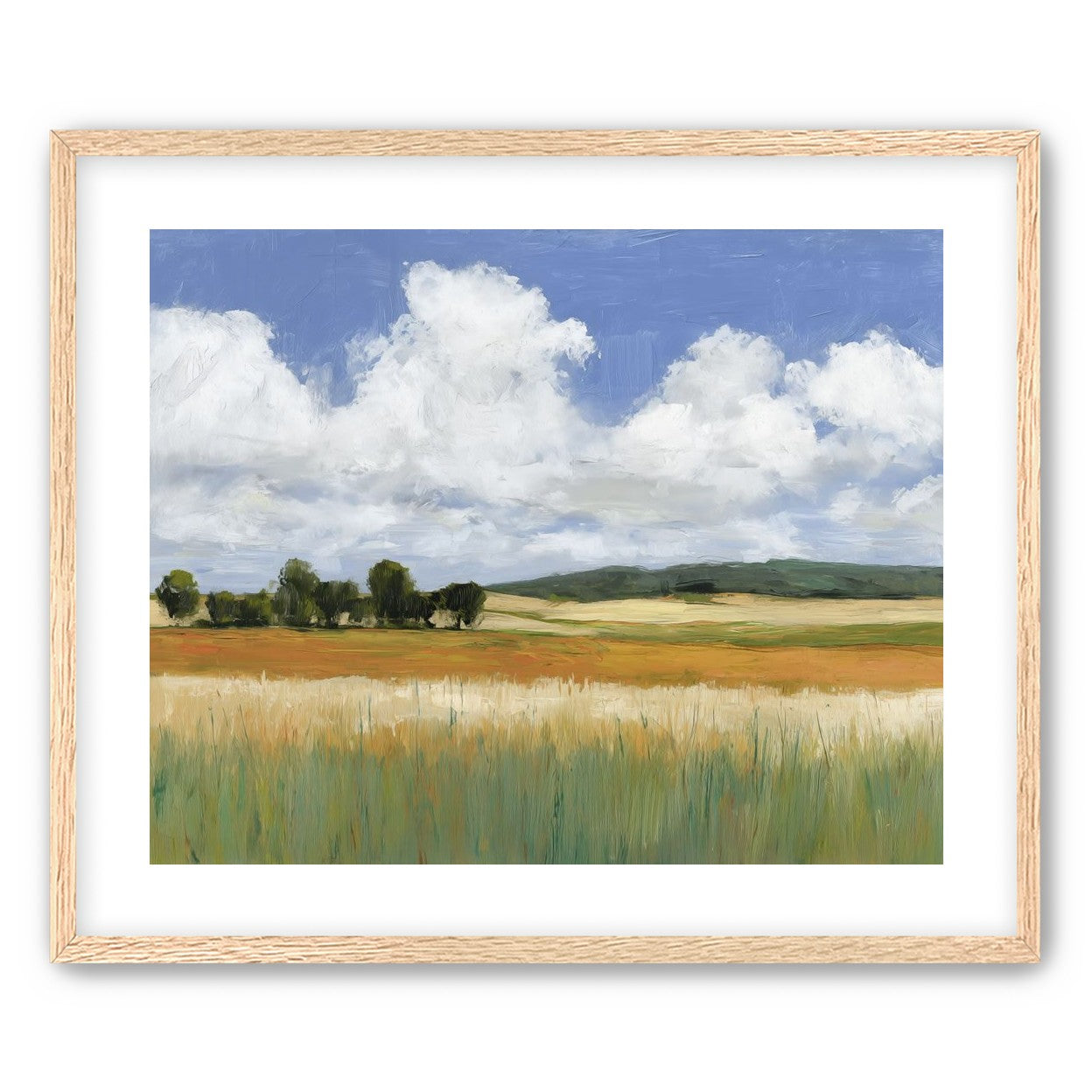 Meadow Under Clouds