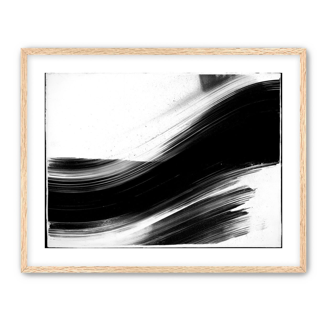 Black weight on white drift