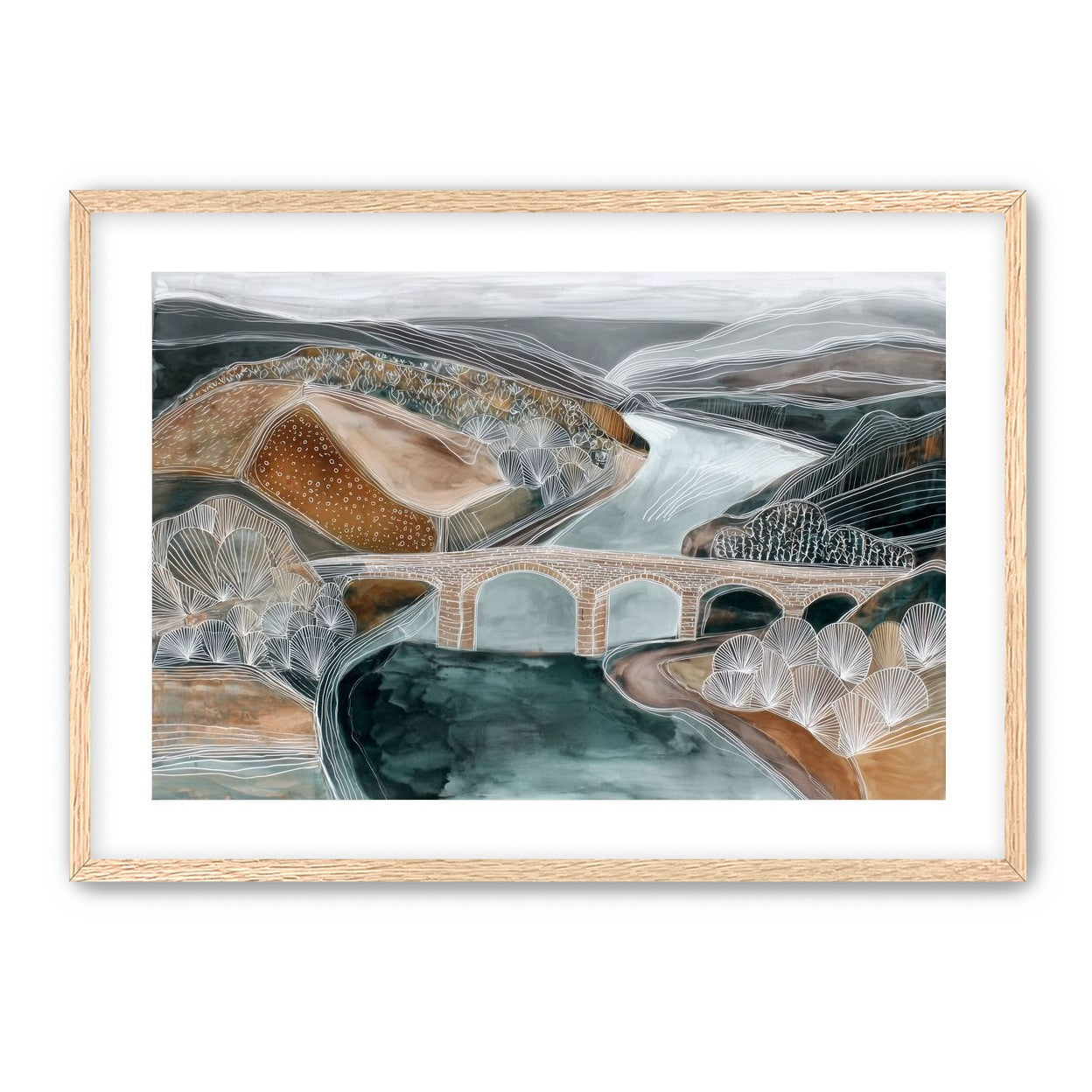 Three-Arch Stone Bridge