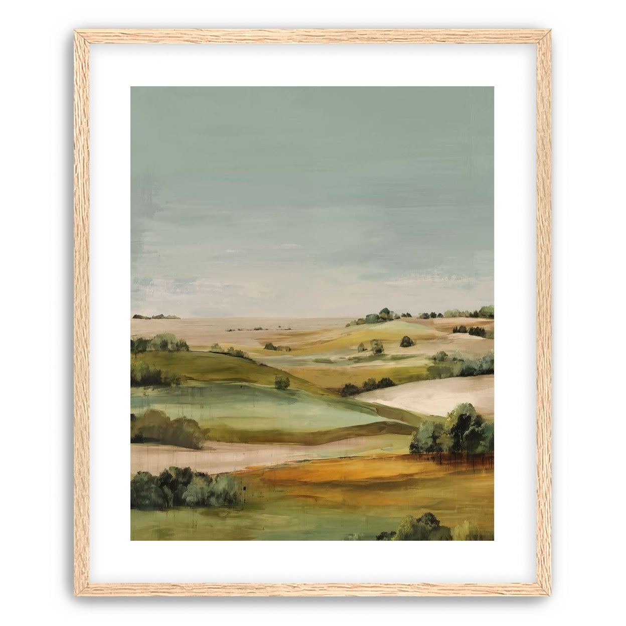 Valley with Rolling Hills