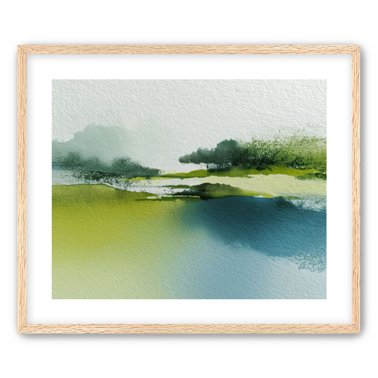 Watercolor Lakeshore