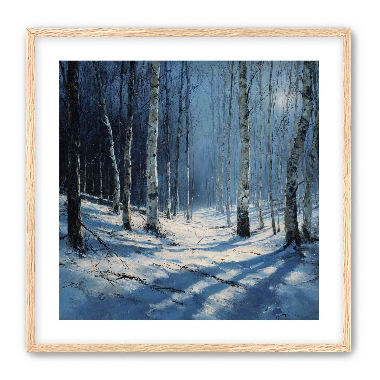 Silence Held in Blue