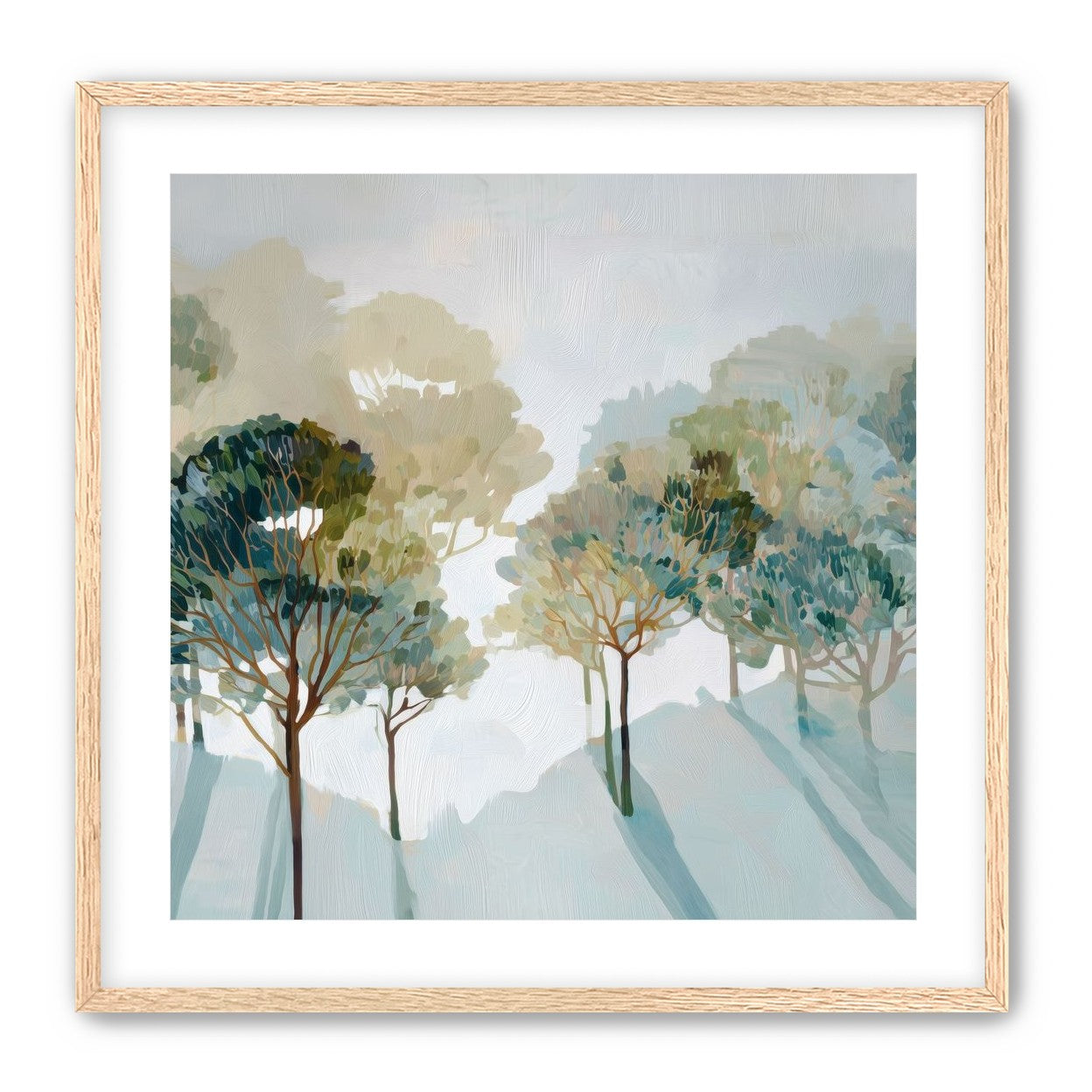 Light Filled Tree Line