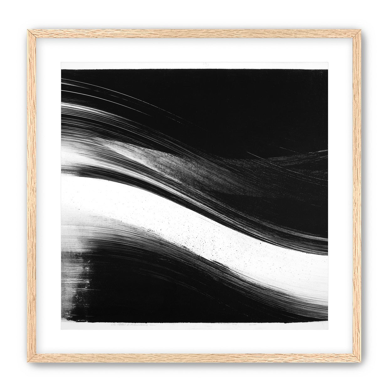 Pressure across a white band