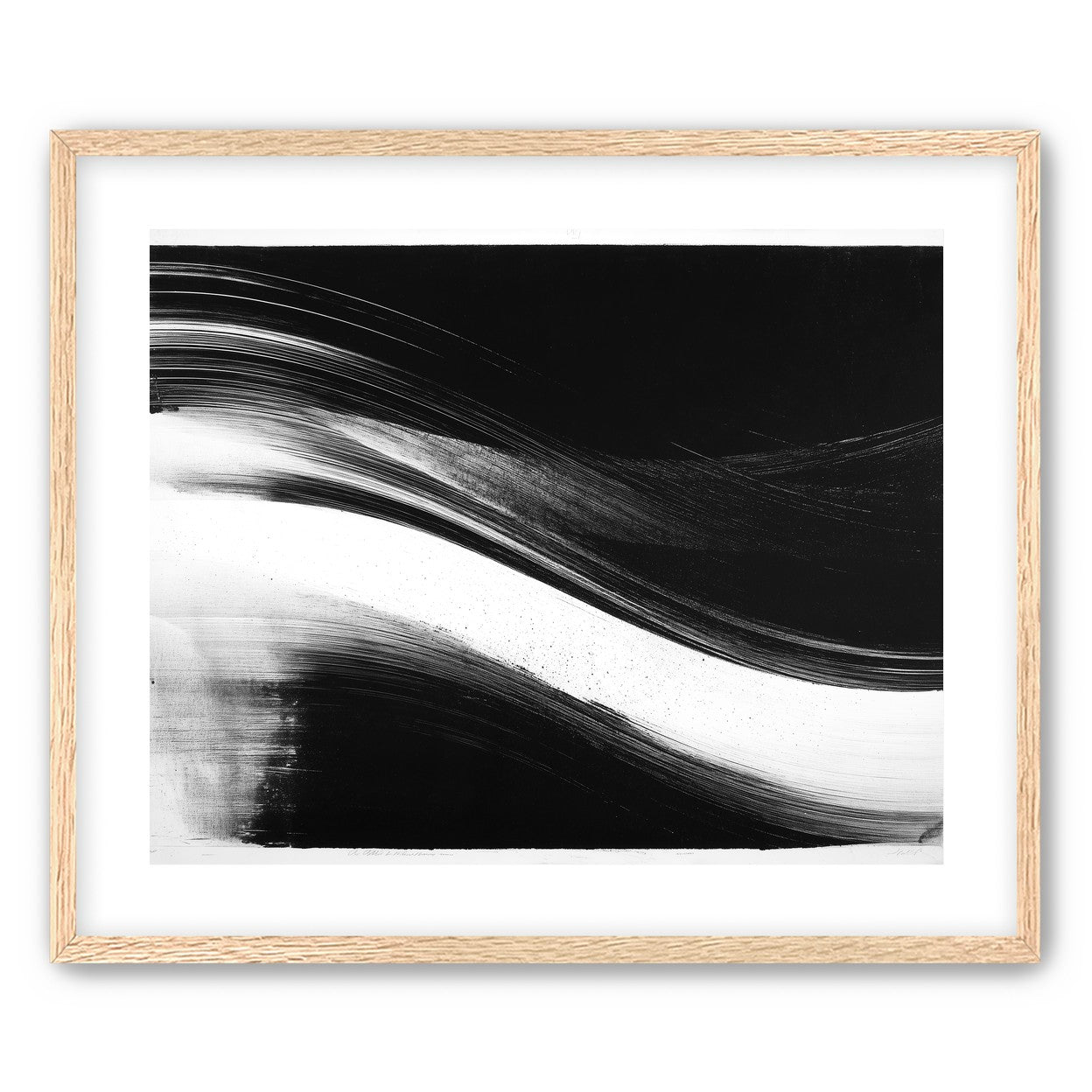 Pressure across a white band