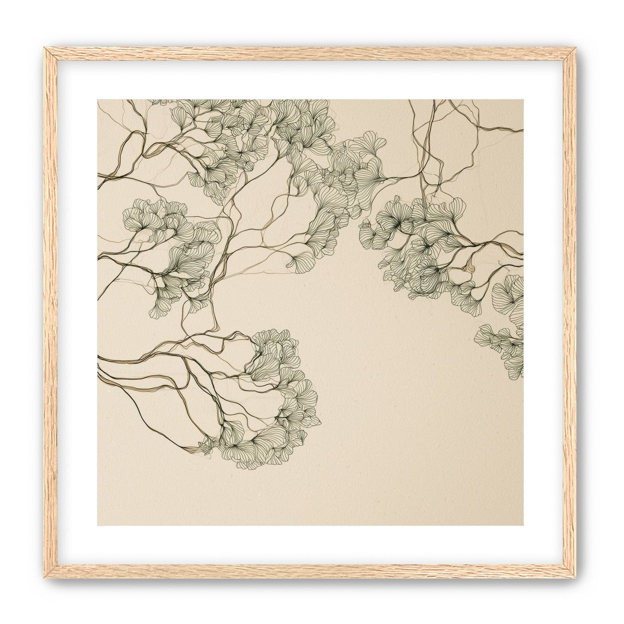 Trees Drawn in Continuous Lines