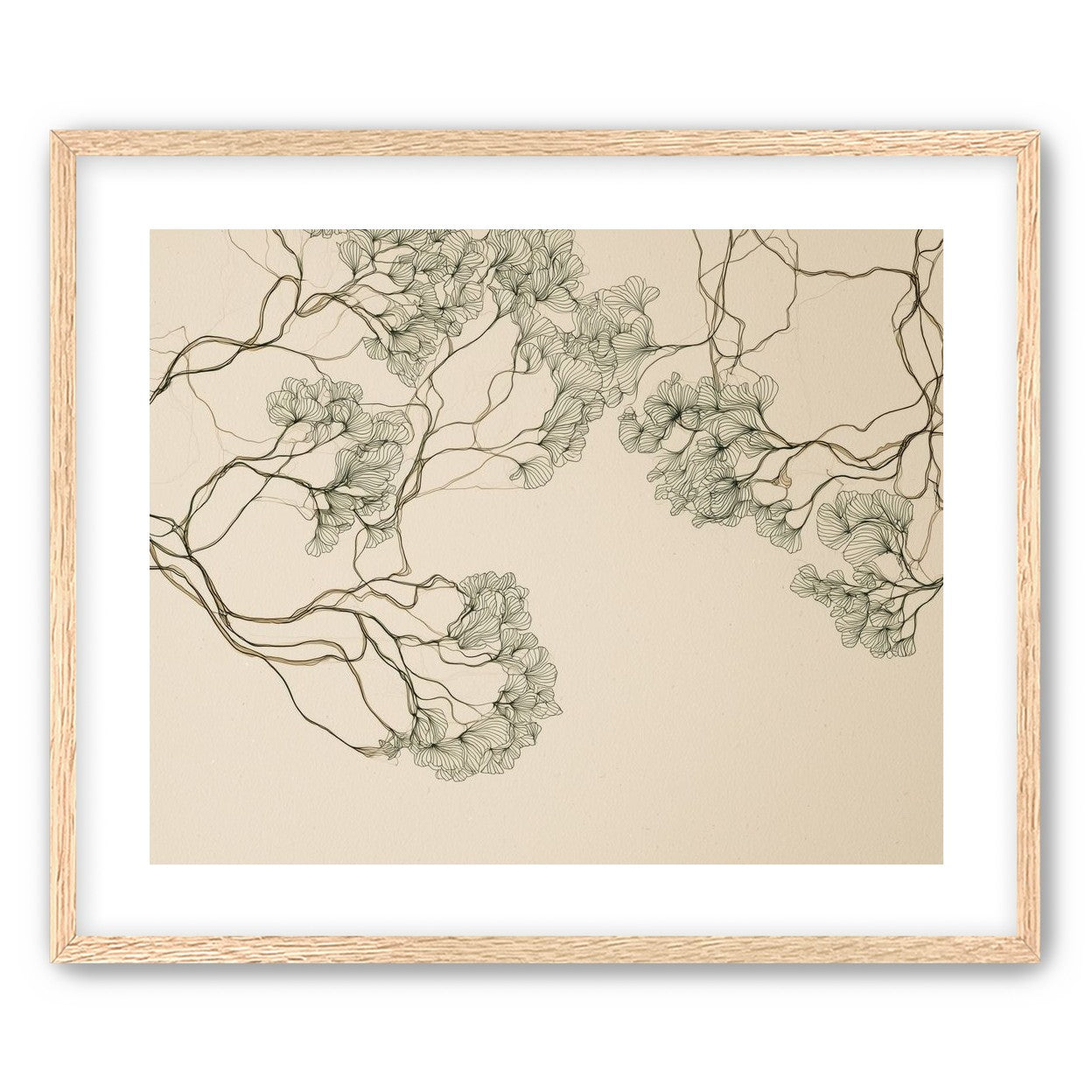 Trees Drawn in Continuous Lines