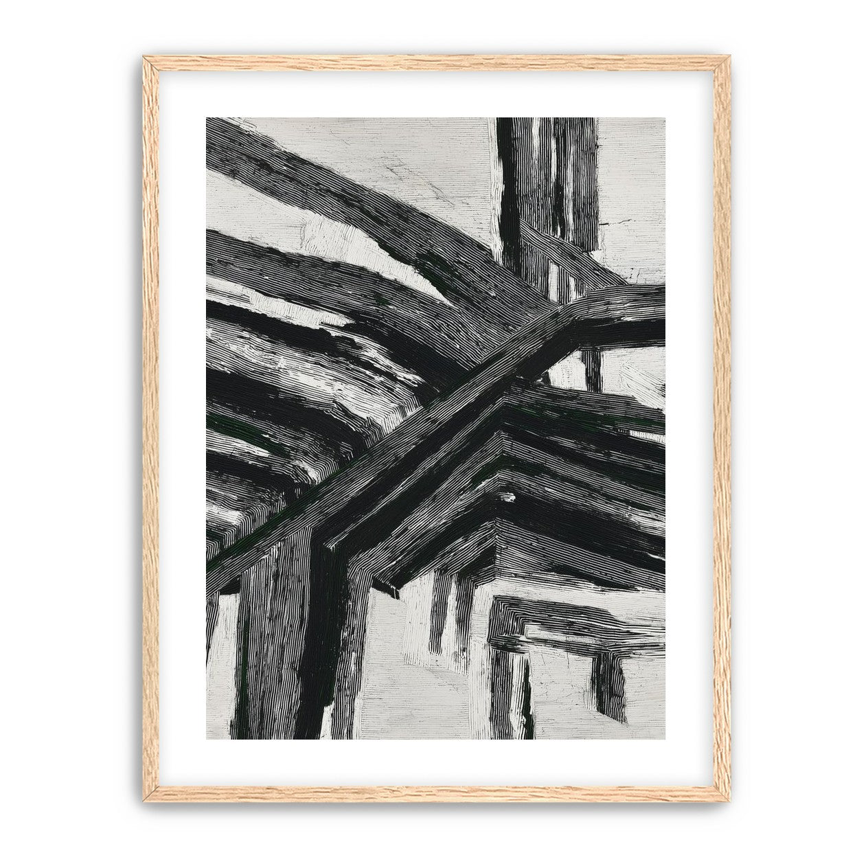 Beams pressed into shadow