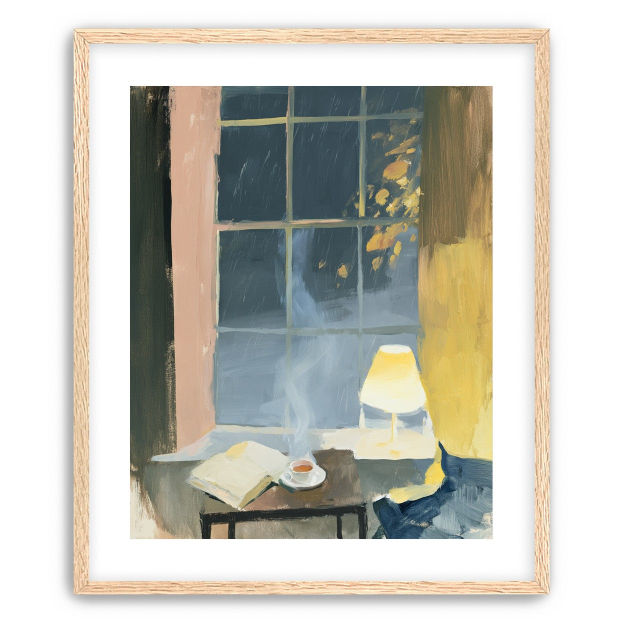Steam in the windowlight