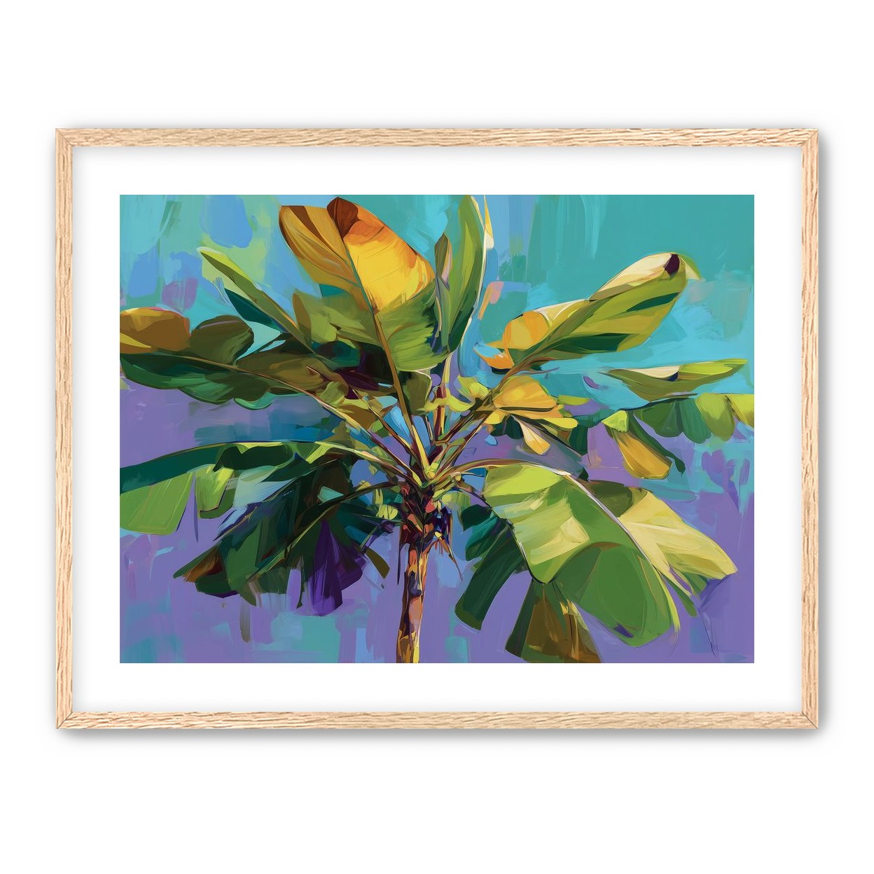 Painted Palm Tree