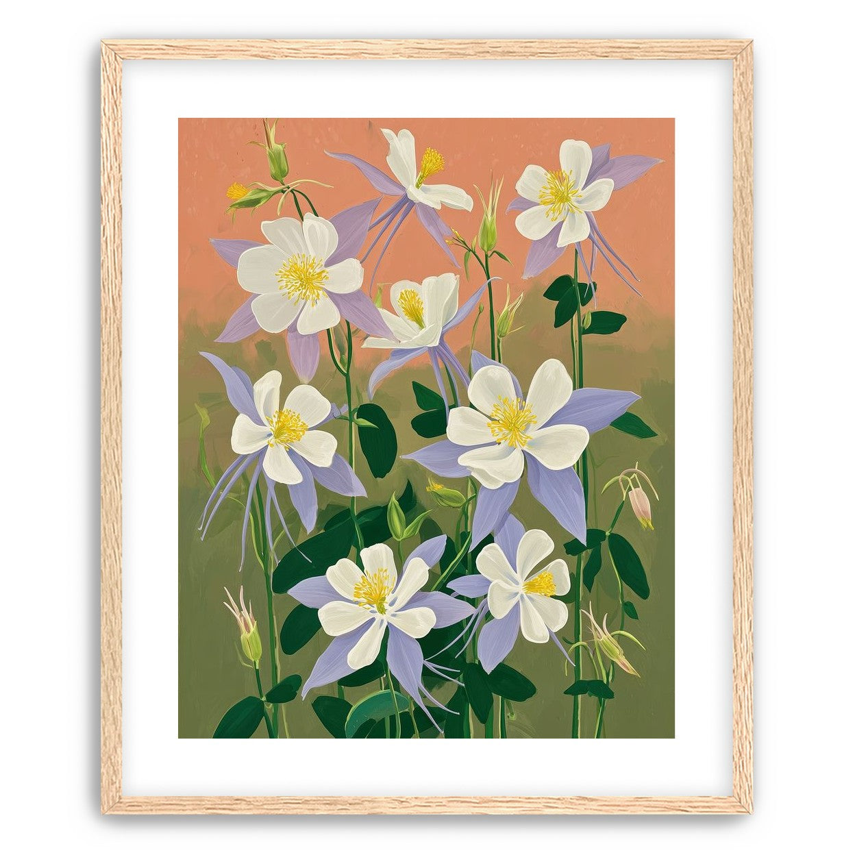 Evening Color in the Flowers