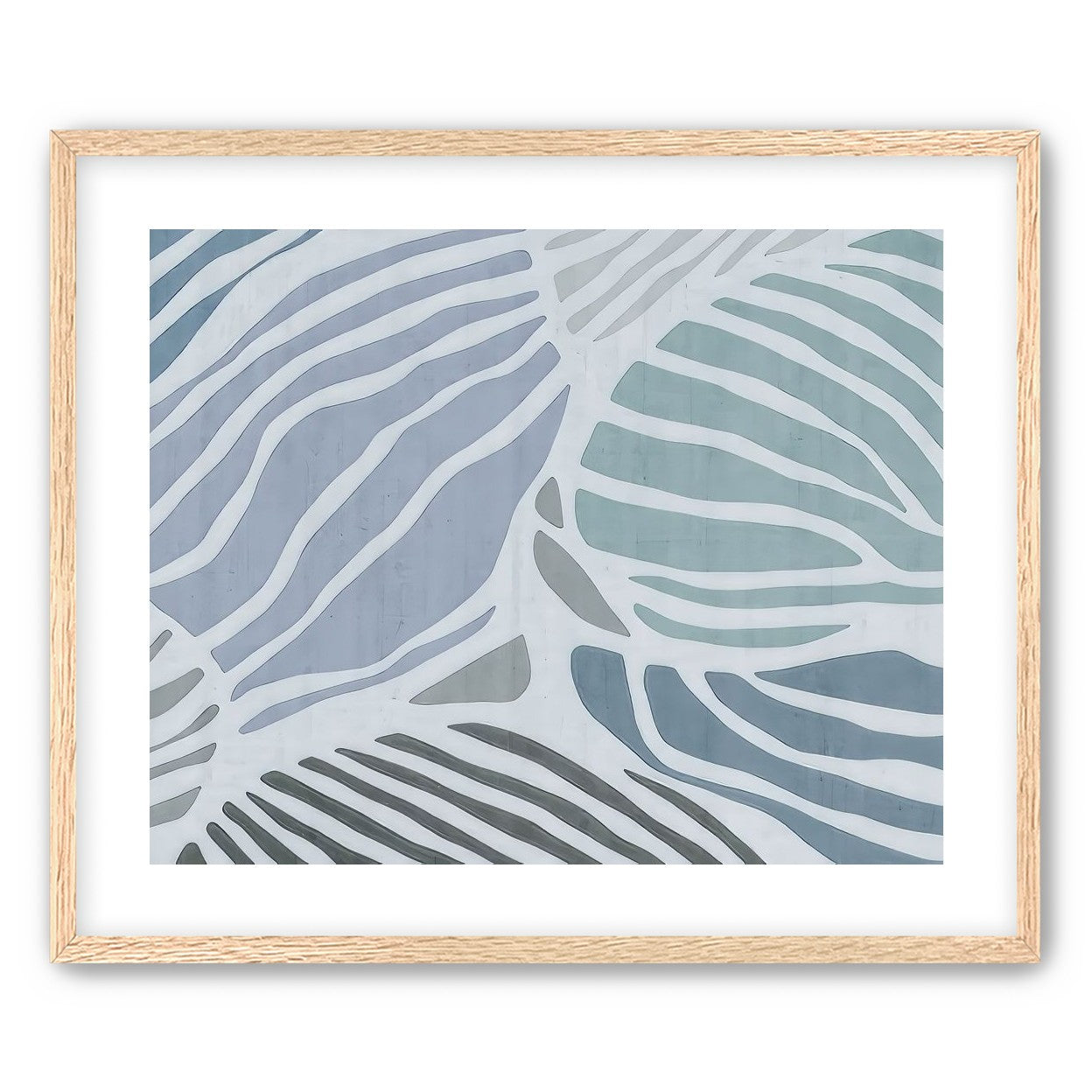 Graphic Leafs, Blue