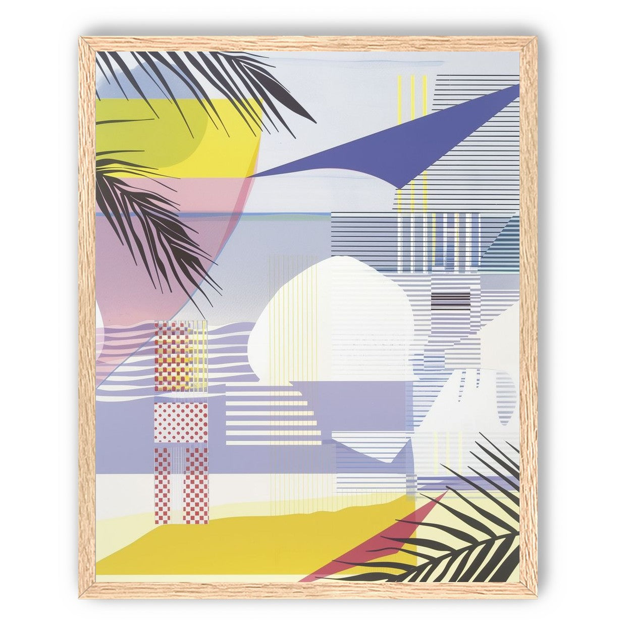 Layered stripes and color fields