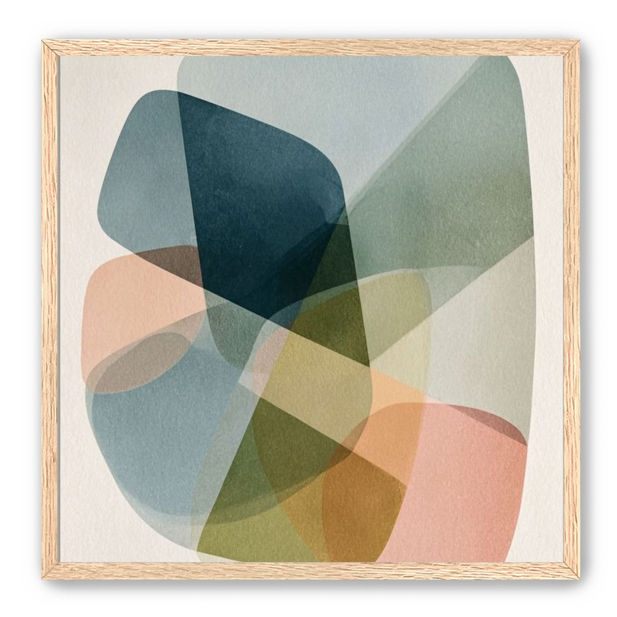 Layered translucent blocks