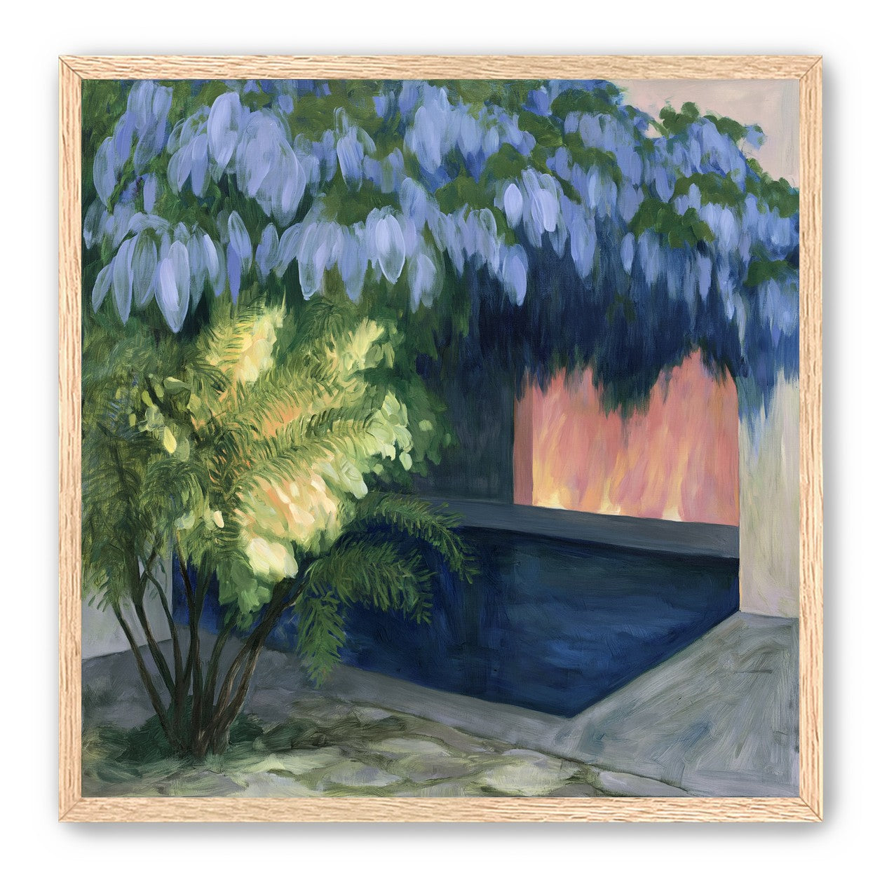 Warm door in the water